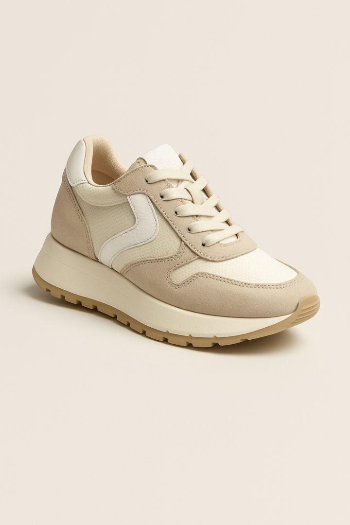 Sneaker Voile Blanche Julia — Donati Shoes