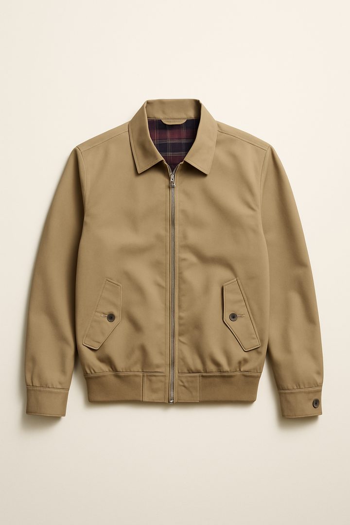 Harrington Misa in gabardina — Solazzi Uomo