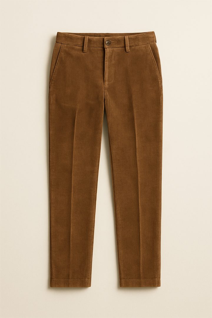 Chino in velluto mille righe — Solazzi Uomo