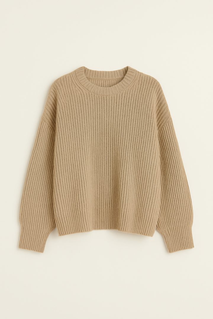 Maglione a coste oversize — Calliope