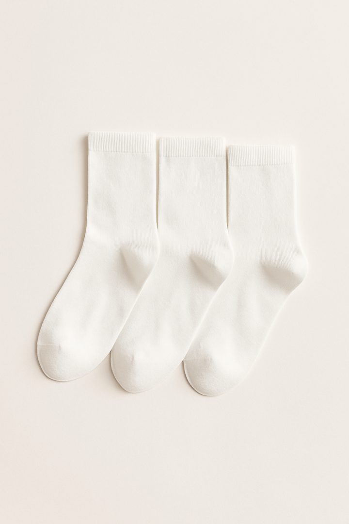 Calze corte in cotone - confezione da 3 — Calzedonia Cattolica