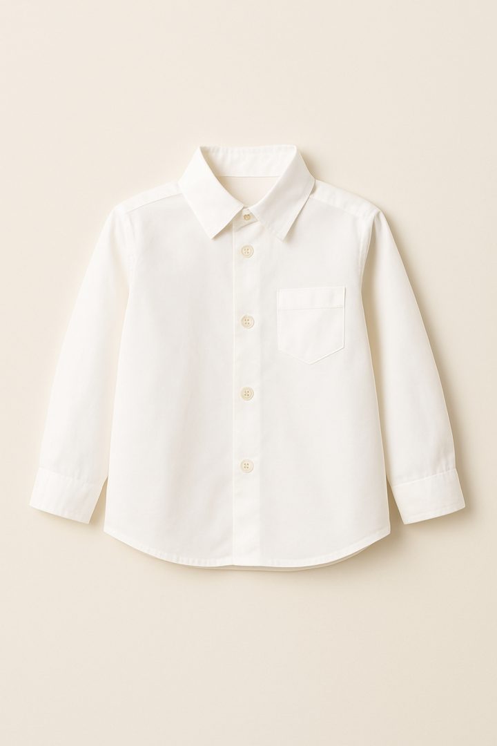 Camicia in popeline di cotone — Il Giardino dei Nanetti