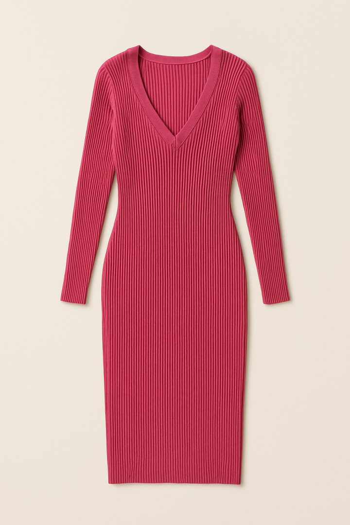 Abito Pinko in maglia costine — Blanca Boutique