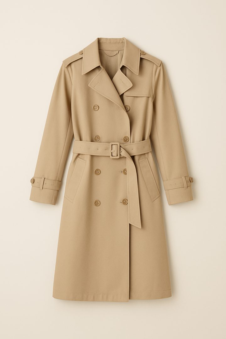 Trench Marella in gabardine di cotone — Blanca Boutique