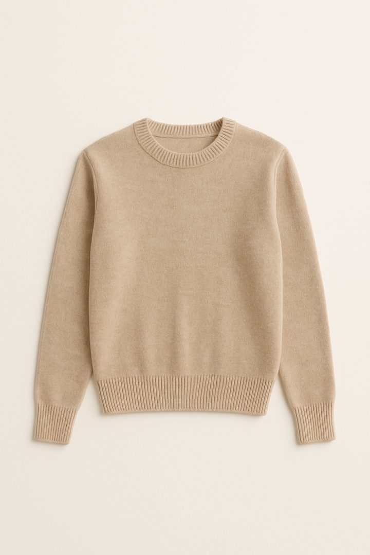 Maglia girocollo in misto cashmere — Ale Abbigliamento
