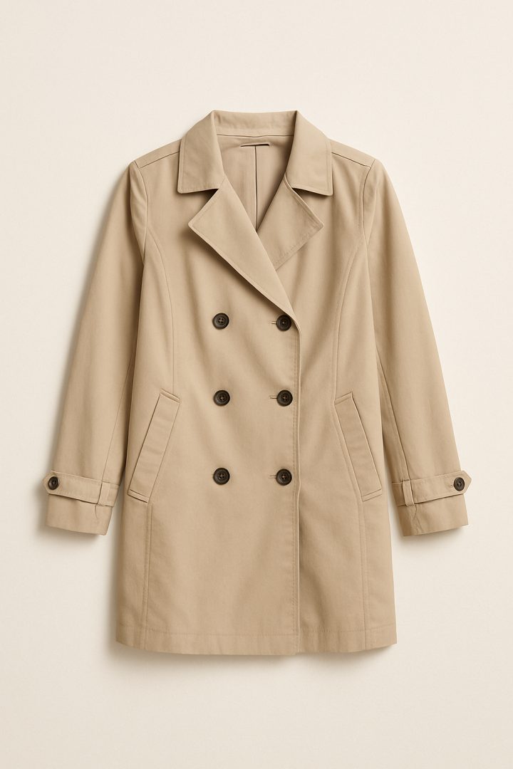 Trench leggero doppiopetto — Ale Abbigliamento