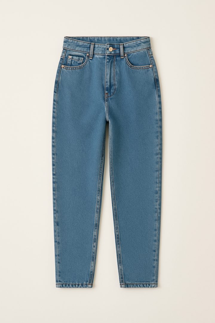 Jeans mom fit a vita alta — Terranova Ancona