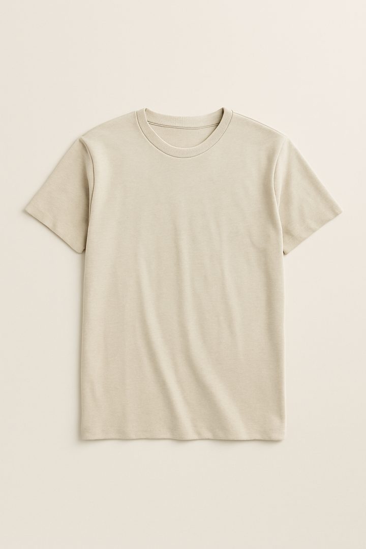 T-shirt basic in cotone organico — Terranova Ancona