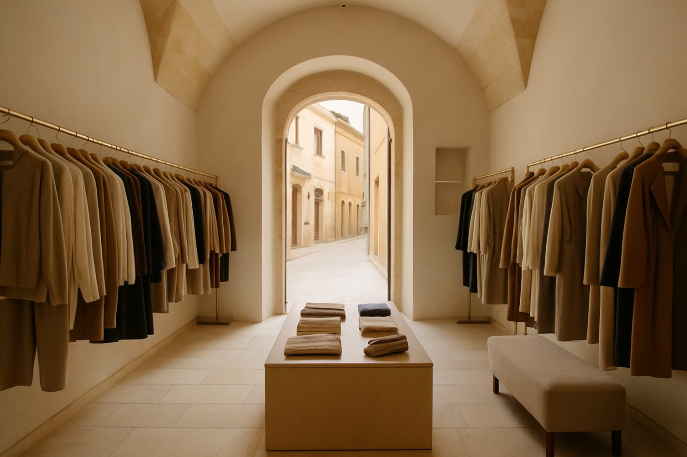 La vetrina di Takko Fashion a Senigallia